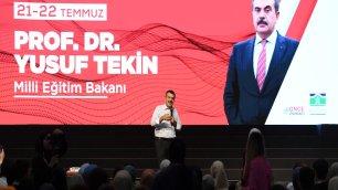 MINISTER TEKİN MEETS WITH STUDENTS WHO WILL MAKE UNIVERSITY PREFERENCES